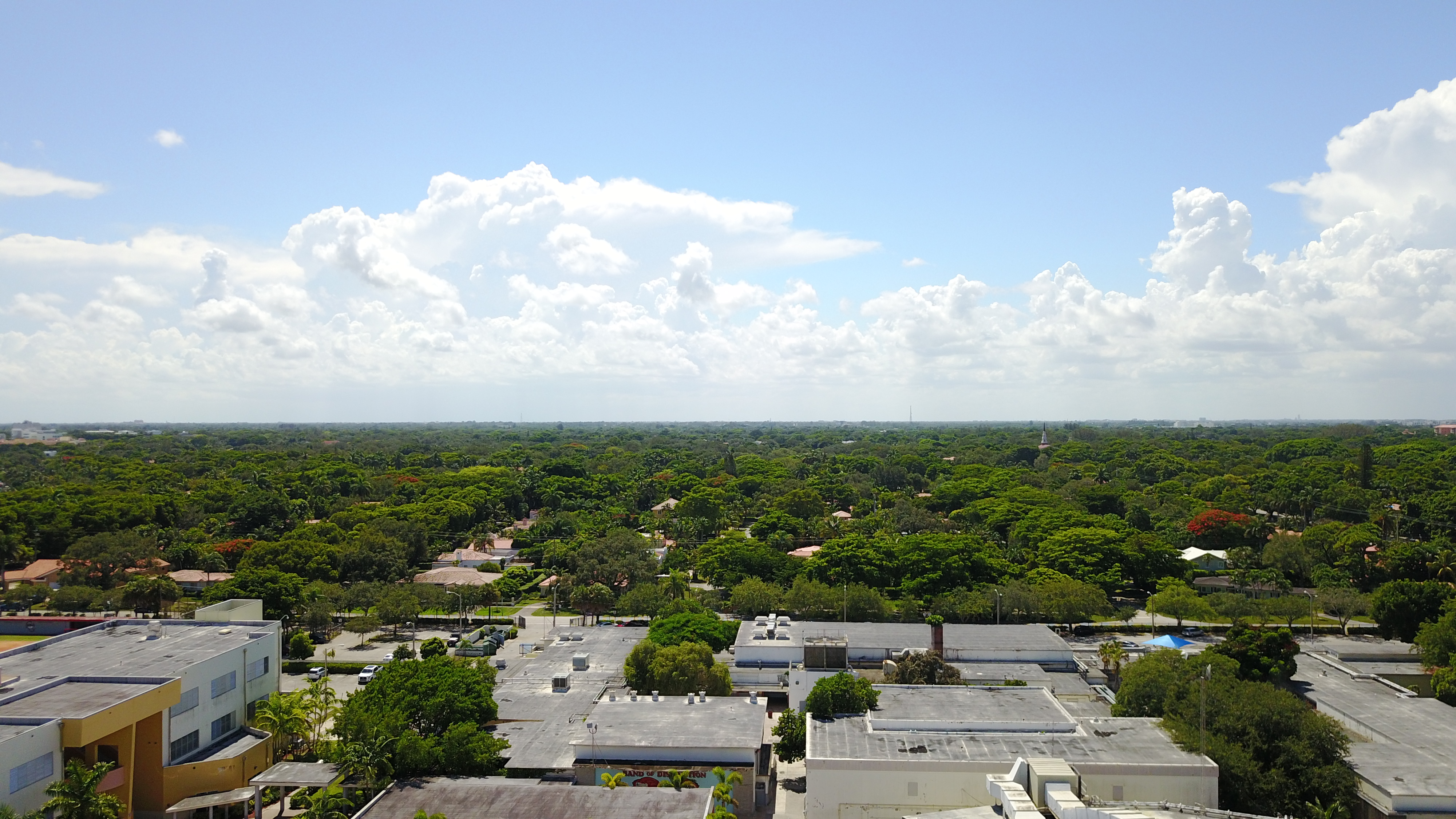 Penthouse Miami Coral Gables Aerial View
